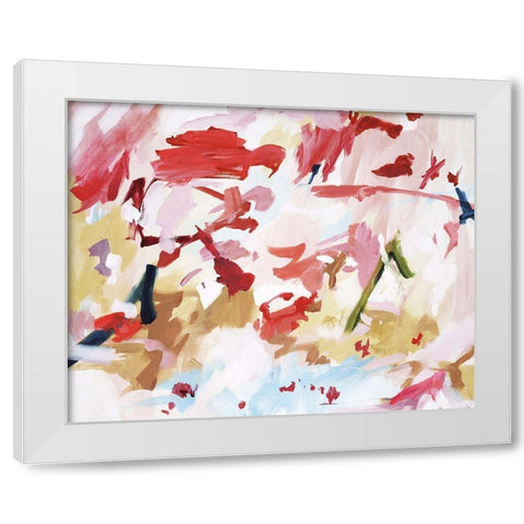 Pixies Breath White Modern Wood Framed Art Print by Schicker, Joshua