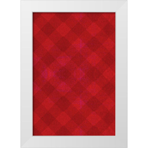 DIY Love Collection E White Modern Wood Framed Art Print by Vision Studio