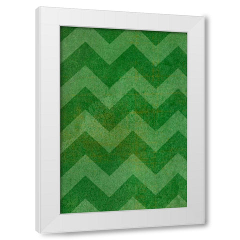 St. Pattys Collection D White Modern Wood Framed Art Print by Vision Studio