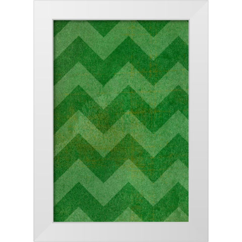 St. Pattys Collection D White Modern Wood Framed Art Print by Vision Studio