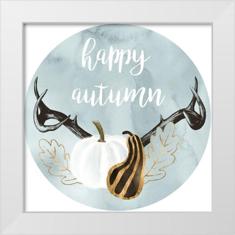 Elegant Harvest Collection H White Modern Wood Framed Art Print by Popp, Grace