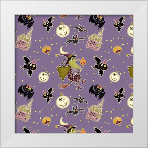 EEK Collection H White Modern Wood Framed Art Print by Eisner, Viv