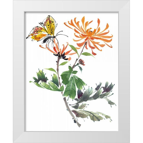 Summer Rapture I White Modern Wood Framed Art Print by Parker, Nan Rae