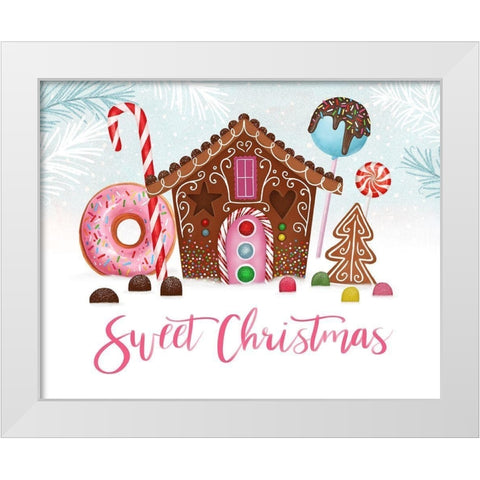 Sweet Holidays Collection A White Modern Wood Framed Art Print by Borges, Victoria