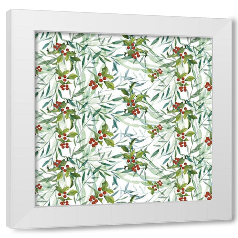 Tis the Seasun Collection H White Modern Wood Framed Art Print by Parker, Jennifer Paxton