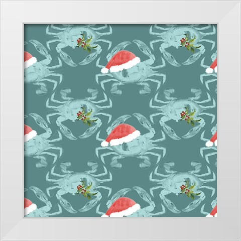 Tis the Seasun Collection I White Modern Wood Framed Art Print by Parker, Jennifer Paxton