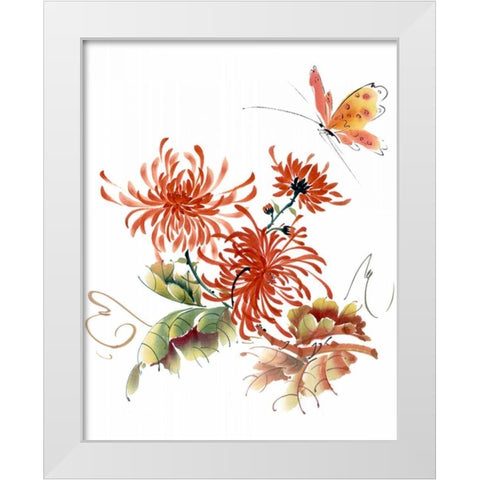 Summer Rapture IV White Modern Wood Framed Art Print by Parker, Nan Rae