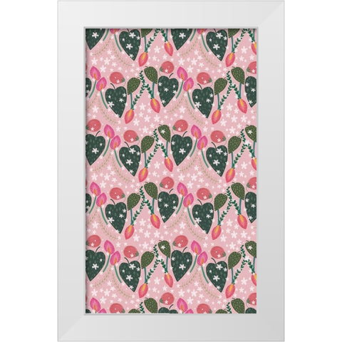 Mothers Love Collection E White Modern Wood Framed Art Print by Hernandez, Larisa
