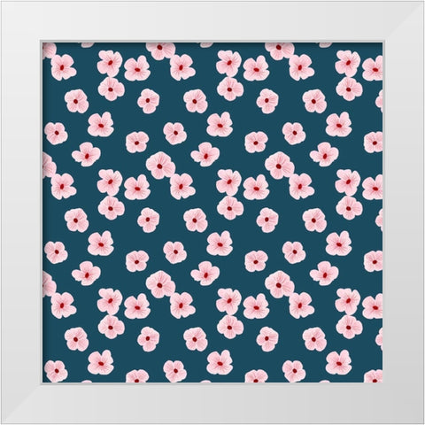 Sweet Hearts Collection I White Modern Wood Framed Art Print by Popp, Grace