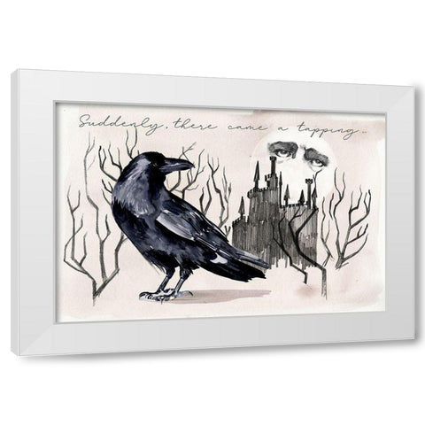 Nevermore Collection A White Modern Wood Framed Art Print by Parker, Jennifer Paxton