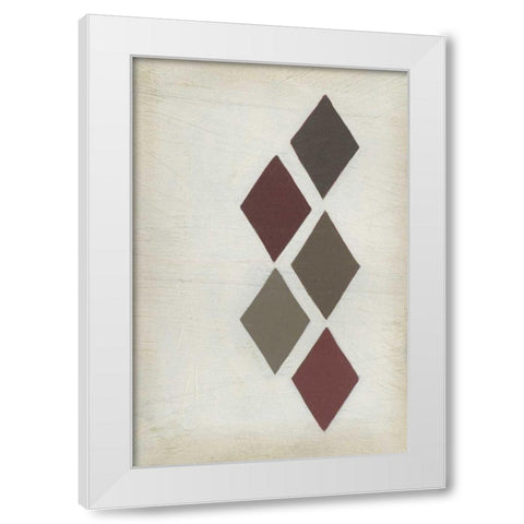 Fun and Games II White Modern Wood Framed Art Print by Vess, June Erica