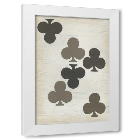 Fun and Games V White Modern Wood Framed Art Print by Vess, June Erica