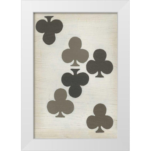 Fun and Games V White Modern Wood Framed Art Print by Vess, June Erica