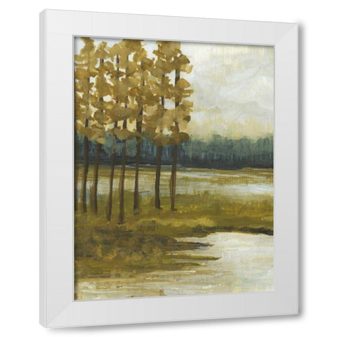 Etoile I White Modern Wood Framed Art Print by McMullen, Charles