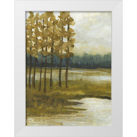 Etoile I White Modern Wood Framed Art Print by McMullen, Charles