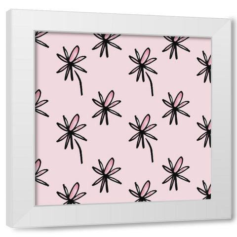 Got It From My Mama Collection F White Modern Wood Framed Art Print by Sizemore, Natalie