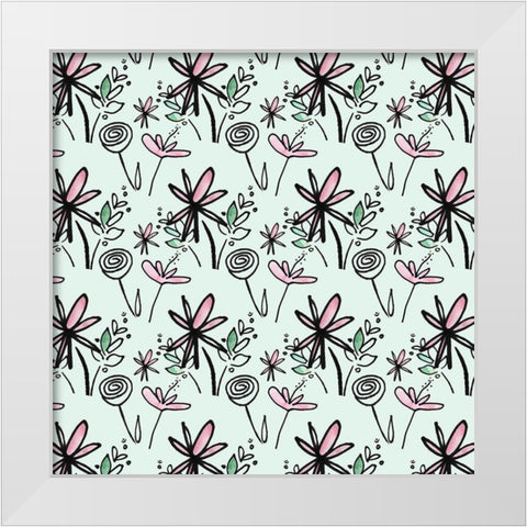 Got It From My Mama Collection I White Modern Wood Framed Art Print by Sizemore, Natalie