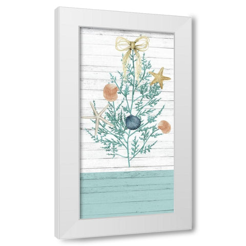 Seas And Greetings Collection B White Modern Wood Framed Art Print by Popp, Grace
