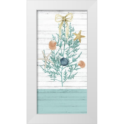 Seas And Greetings Collection B White Modern Wood Framed Art Print by Popp, Grace