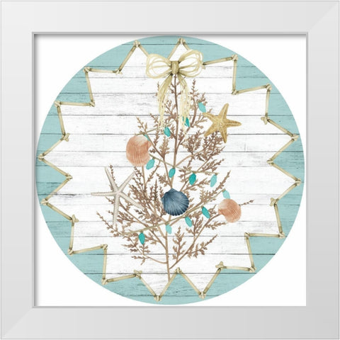 Seas And Greetings Collection G White Modern Wood Framed Art Print by Popp, Grace