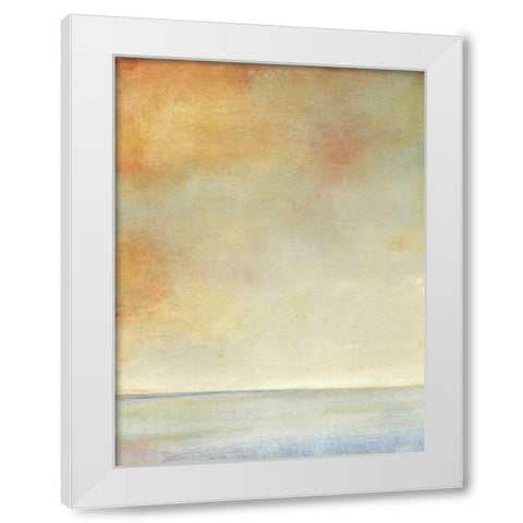 Tranquil I White Modern Wood Framed Art Print by OToole, Tim