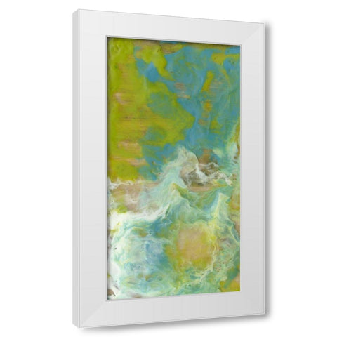 Amorphous I White Modern Wood Framed Art Print by Goldberger, Jennifer