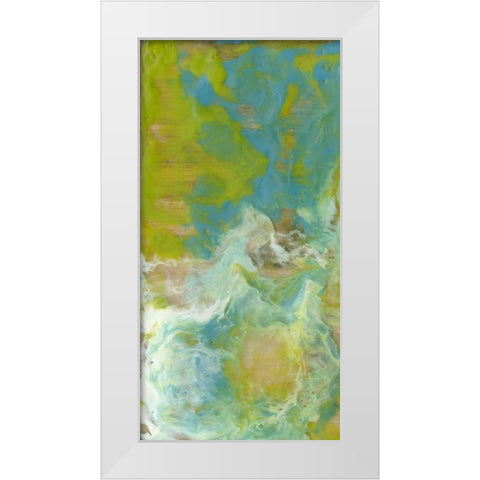 Amorphous I White Modern Wood Framed Art Print by Goldberger, Jennifer