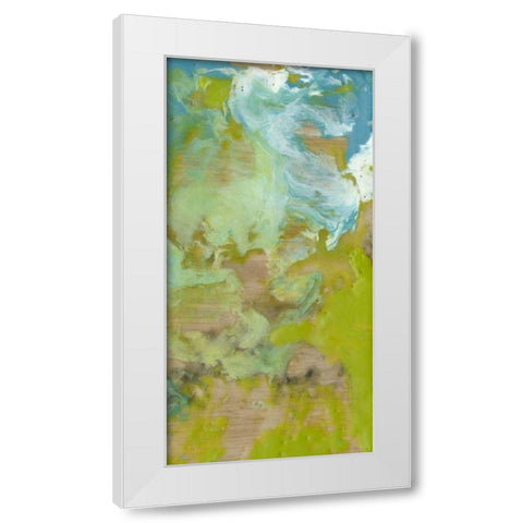 Amorphous II White Modern Wood Framed Art Print by Goldberger, Jennifer