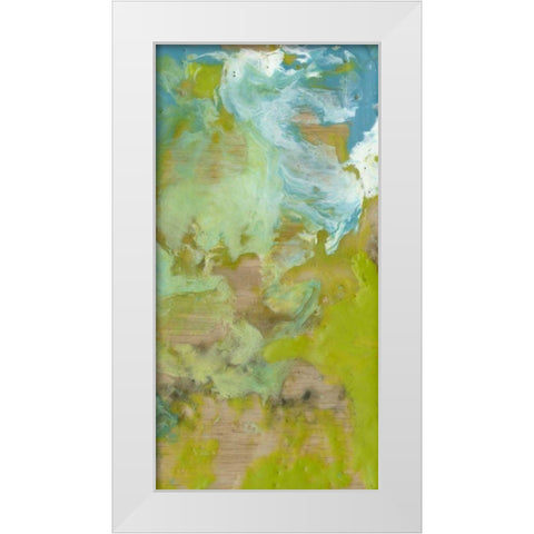 Amorphous II White Modern Wood Framed Art Print by Goldberger, Jennifer