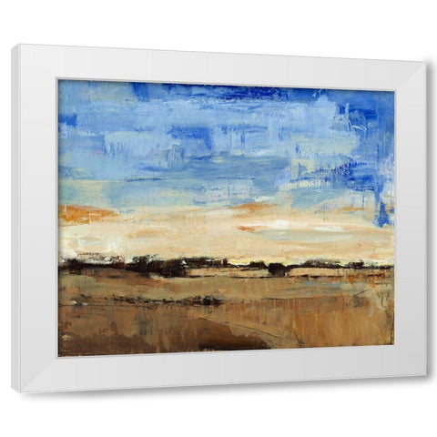 Open Range I White Modern Wood Framed Art Print by OToole, Tim