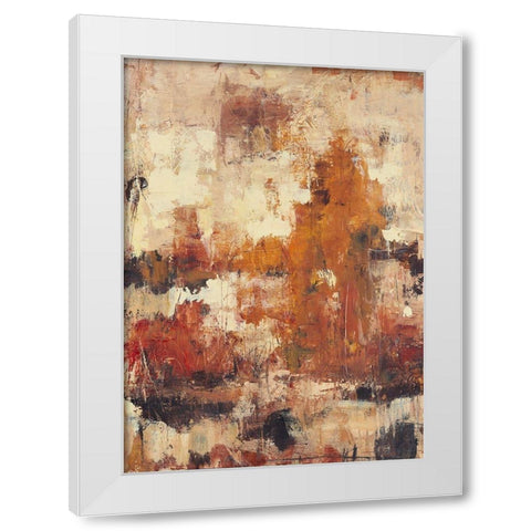 Continuity II White Modern Wood Framed Art Print by OToole, Tim