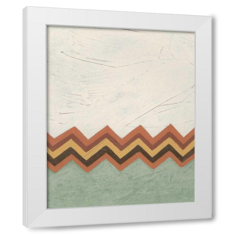 Demitasse I White Modern Wood Framed Art Print by Vess, June Erica