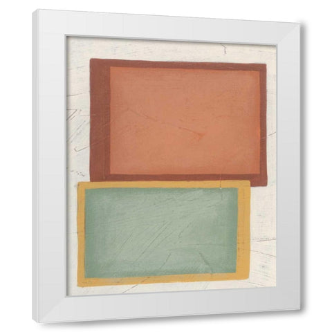 Demitasse VI White Modern Wood Framed Art Print by Vess, June Erica