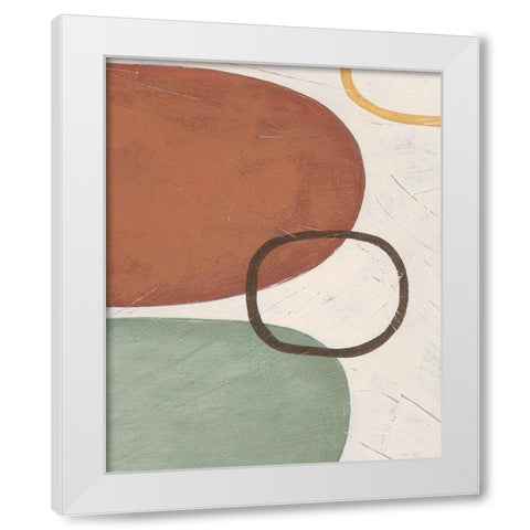 Demitasse VII White Modern Wood Framed Art Print by Vess, June Erica