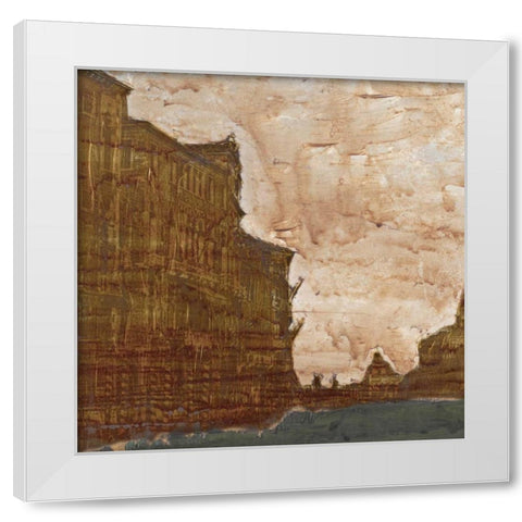 Venetian Holiday I White Modern Wood Framed Art Print by Ludwig, Alicia