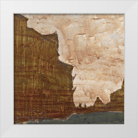 Venetian Holiday I White Modern Wood Framed Art Print by Ludwig, Alicia