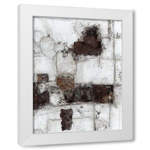 Metaphysical II White Modern Wood Framed Art Print by Crawford, Beverly