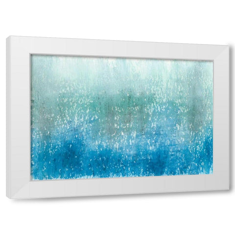 Lakeside I White Modern Wood Framed Art Print by Johnson, Jason