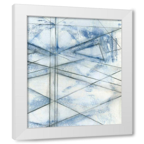 Cloud Spectrum II White Modern Wood Framed Art Print by Goldberger, Jennifer
