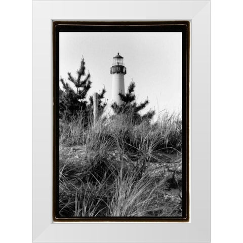 Cape May Afternoon I White Modern Wood Framed Art Print by DeNardo, Laura