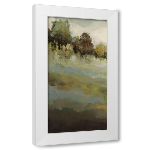 The Trail of Her Heart I White Modern Wood Framed Art Print by Long, Christina