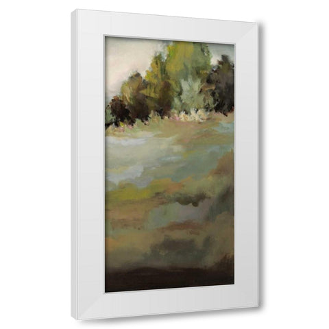 The Trail of Her Heart II White Modern Wood Framed Art Print by Long, Christina