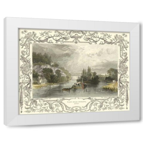 View Near Hurley White Modern Wood Framed Art Print by Tombleson