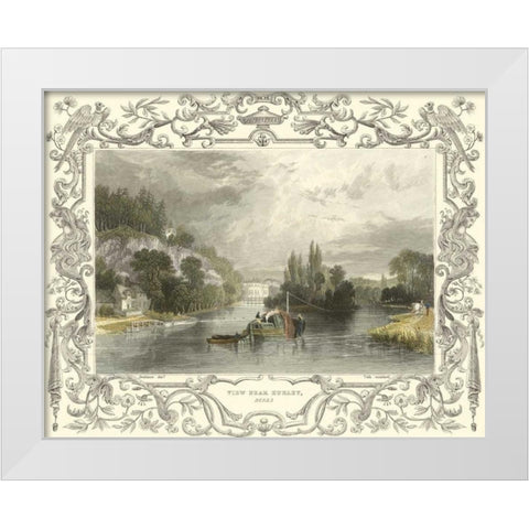 View Near Hurley White Modern Wood Framed Art Print by Tombleson