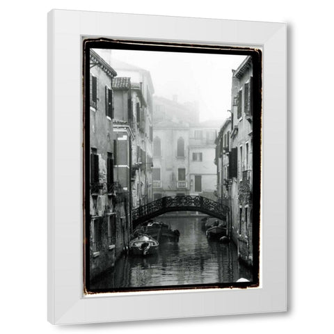 Waterways of Venice II White Modern Wood Framed Art Print by DeNardo, Laura