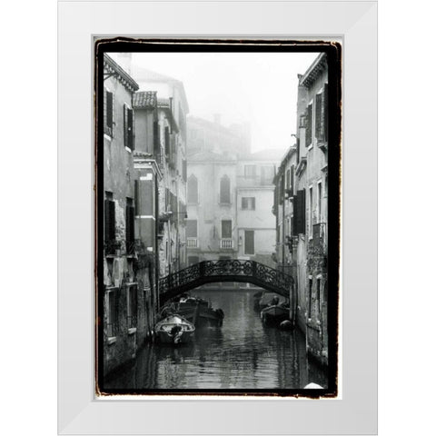 Waterways of Venice II White Modern Wood Framed Art Print by DeNardo, Laura