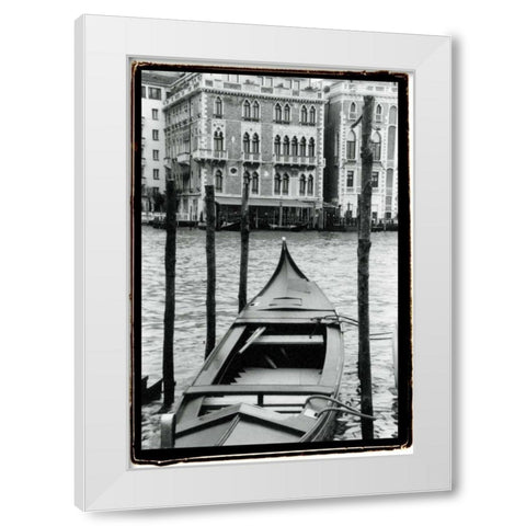 Waterways of Venice III White Modern Wood Framed Art Print by DeNardo, Laura