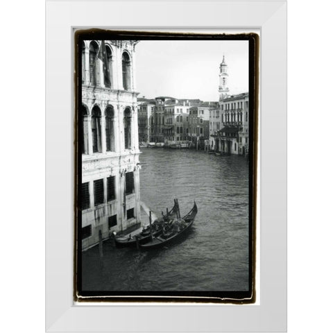 Waterways of Venice VI White Modern Wood Framed Art Print by DeNardo, Laura