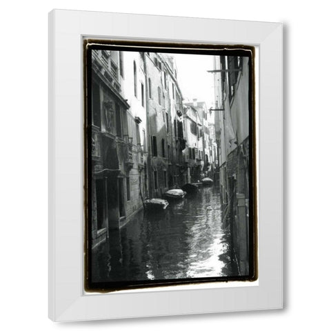 Waterways of Venice VII White Modern Wood Framed Art Print by DeNardo, Laura