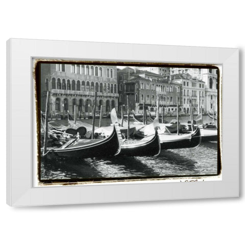 Waterways of Venice X White Modern Wood Framed Art Print by DeNardo, Laura